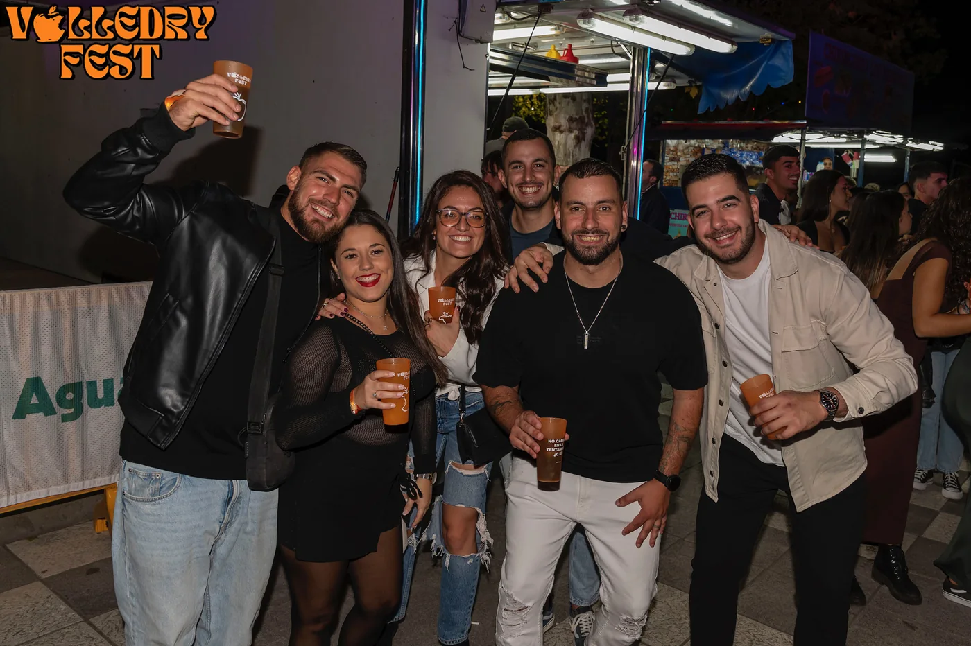 Amigos durante Valledry Fest