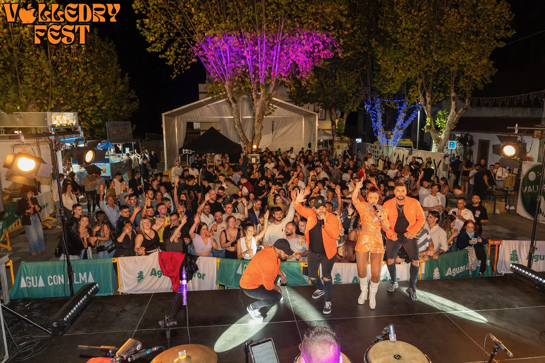 Público de Valledry Fest frente al escenario